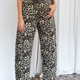 Adrianna Leopard Jeans