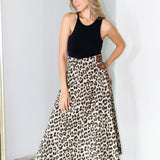 Liora Leopard Skirt