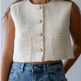 Rebeca Tweed Vest