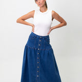 Nat Denim Skirt