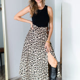 Liora Leopard Skirt