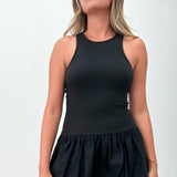 Nelly Black Mini Dress