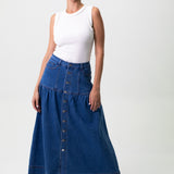 Nat Denim Skirt